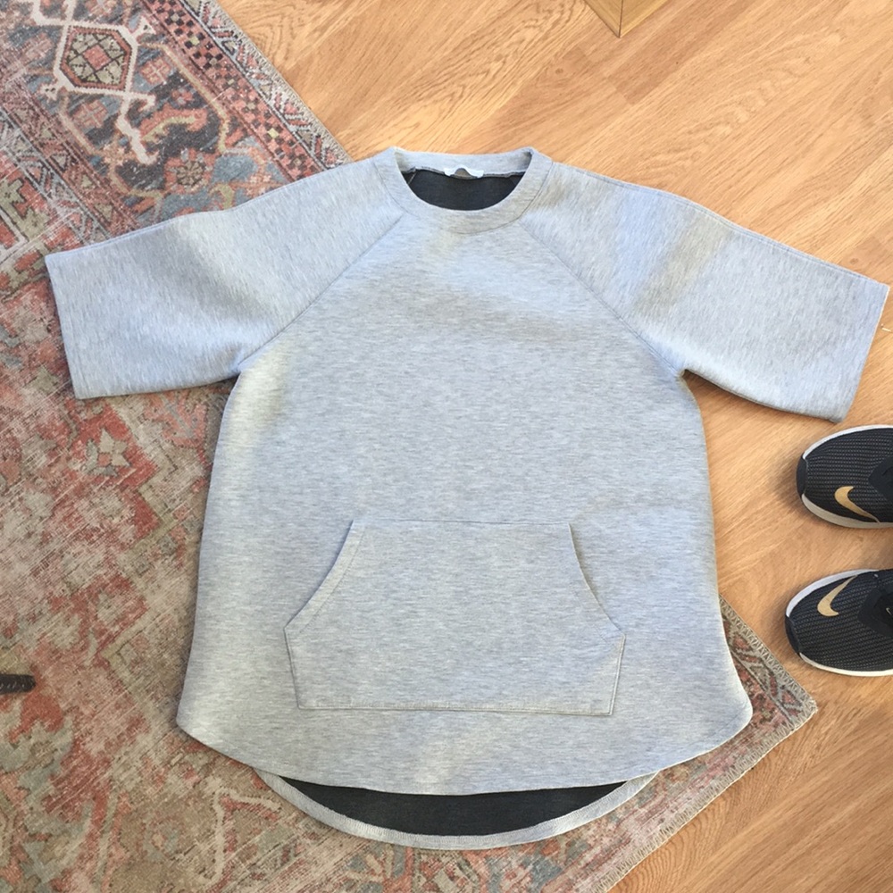 Zara Sport Crew Cut Sweatshirt w. Pocket